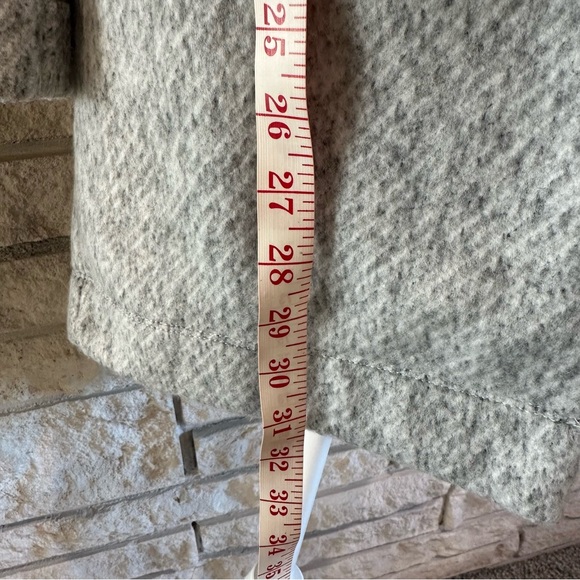 Express gray felt coat - Picture 7 of 8